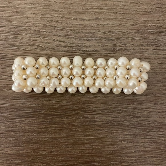 Ross-Simons Freshwater Cultured Pearl 3-Row Stretch Bracelet - Picture 5 of 7